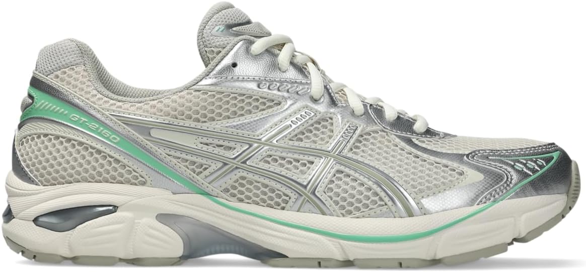 靴 ASICS GEL GT-2160 Silver 25cm ASICS Unisex GT-2160 Sportstyle Shoes, 4, White/Pure Silver
